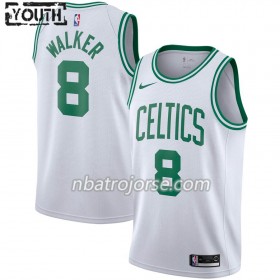 Barn Boston Celtics Tröja Kemba Walker 8 2019-20 Nike Association Edition Swingman